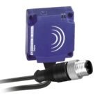 XS8C1A1MAL01U20 | Inductive proximity sensors XS, inductive sensor XS8 40x40x15, PBT, Sn25mm, 24...240VAC/DC, 1/2" 0.15 m