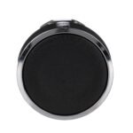 Schneider ZB4BA2 | Push button head, metal, flush, black, Ø22, spring return, unmarked