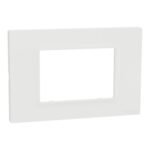 Schneider M3TB03_We | Cover frame, Miluz E, 3 gang, white