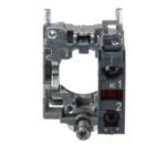 Schneider ZB4BZ102 | Single contact block with body/fixing collar, metal, screw clamp terminal, 1 NC