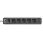 Schneider PME5U2B-GR | APC Essential SurgeArrest 5 Outlet 2 USB Ports Black 230V Germany