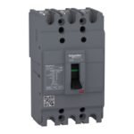 EZC100N3020 | circuit breaker Easypact EZC100N - TMD - 20 A - 3 poles 3d