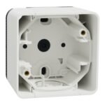MUR.39911+39106 | Mureva Styl - surface mounted box - 1 gang - white
