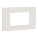 Schneider M3TB03_IV | Cover frame, Miluz E, 3 gang, Ivory