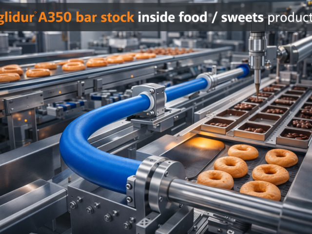 iglidur A350 bar stock inside food/sweets production